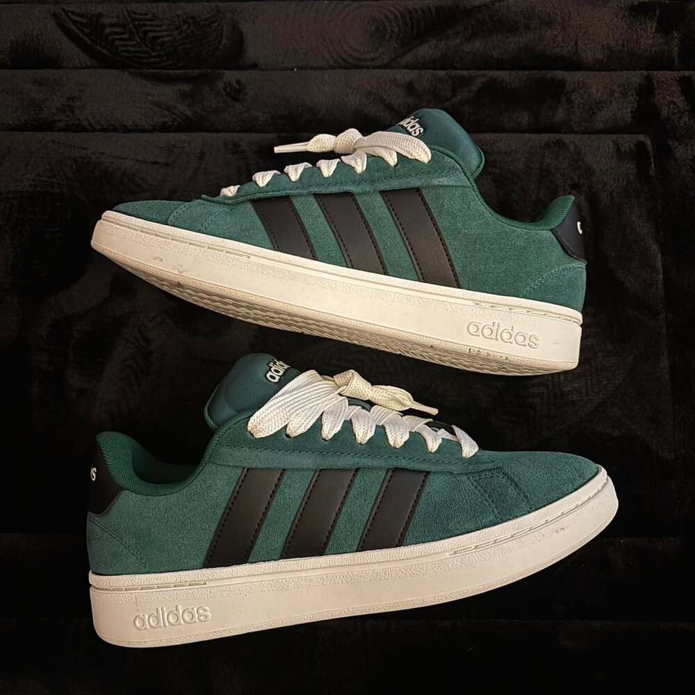 adidas Court Alpha 00’s Forest Green Black Off White Forest Green